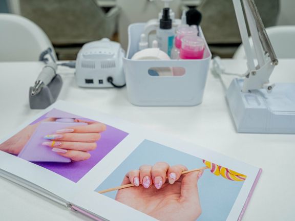 Sky Nails, интерьер