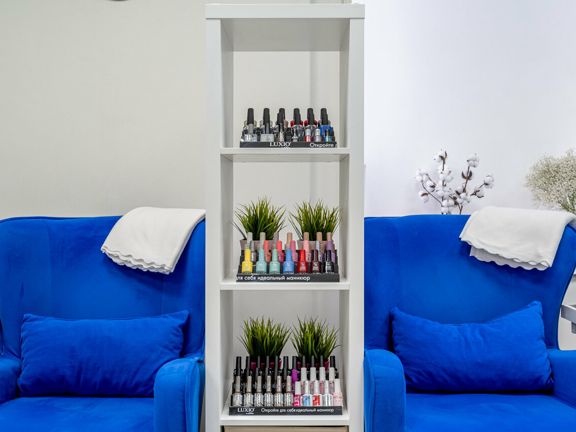 Sky Nails, интерьер