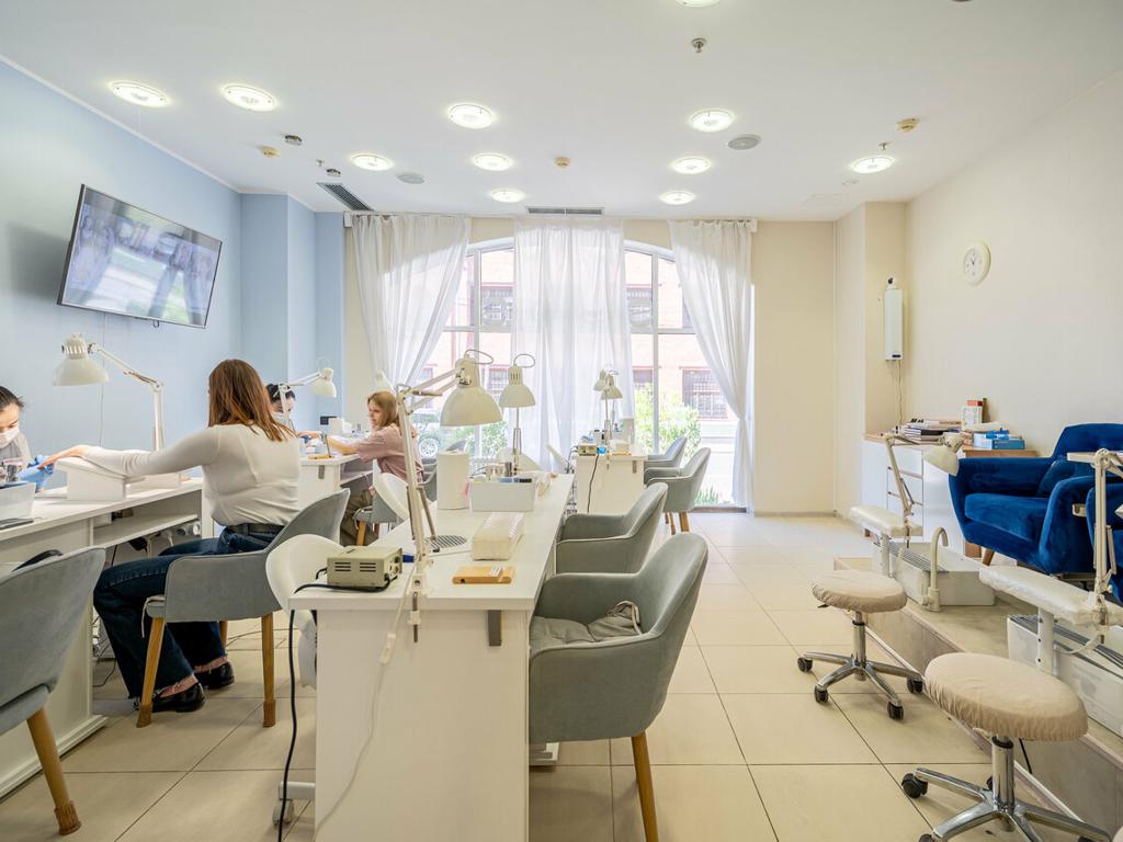 Skynails, интерьер