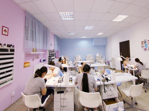 Skynails, интерьер