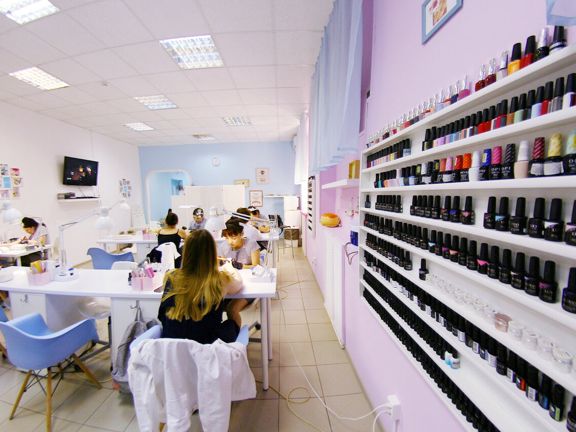 Skynails, интерьер