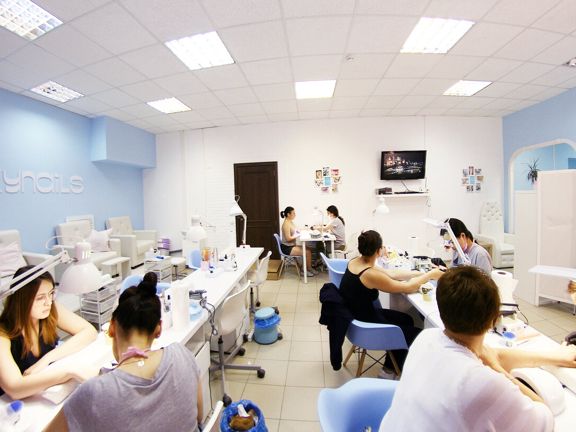 Skynails, интерьер