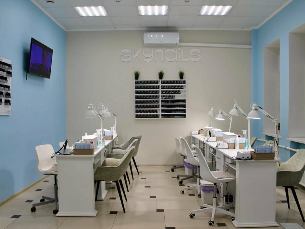 Skynails, интерьер