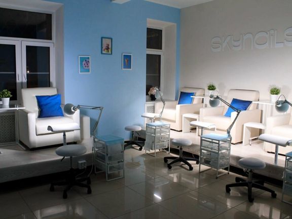 Skynails, интерьер