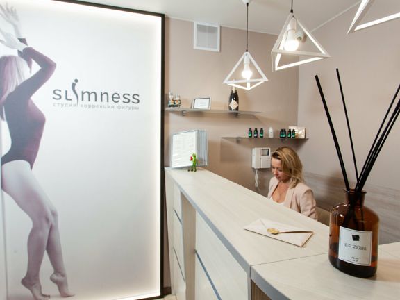 Slimness, интерьер
