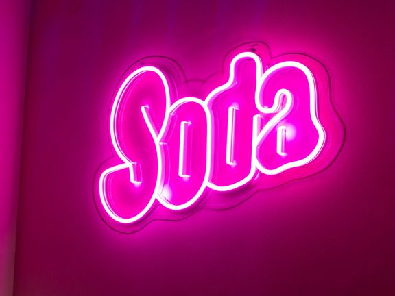 Soda, интерьер