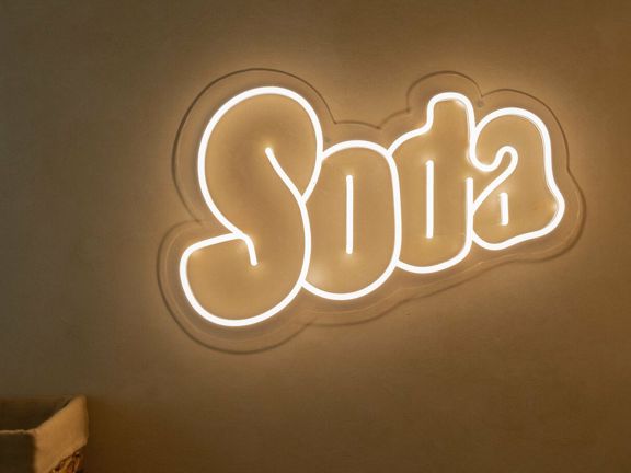 Soda, интерьер