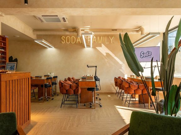 Soda, интерьер