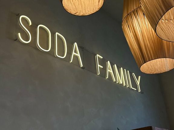 Soda, интерьер