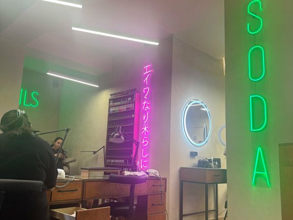 Soda, интерьер