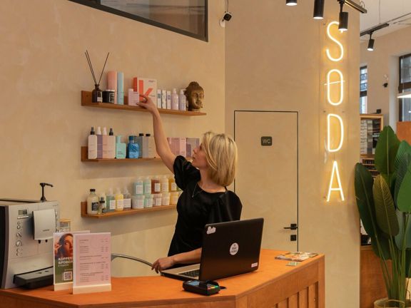 Soda, интерьер