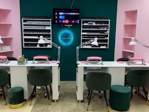 Soho Nails, интерьер