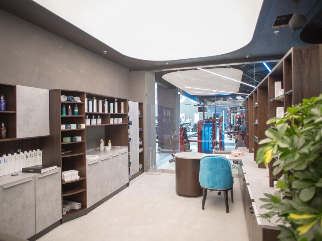 SPA Crocus Fitness, интерьер