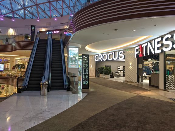 SPA Crocus Fitness, интерьер