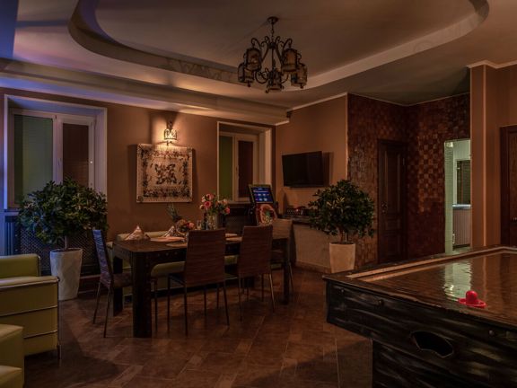 SPA-клуб, интерьер