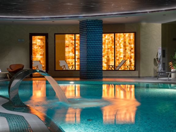 SPA nebo lounge, интерьер