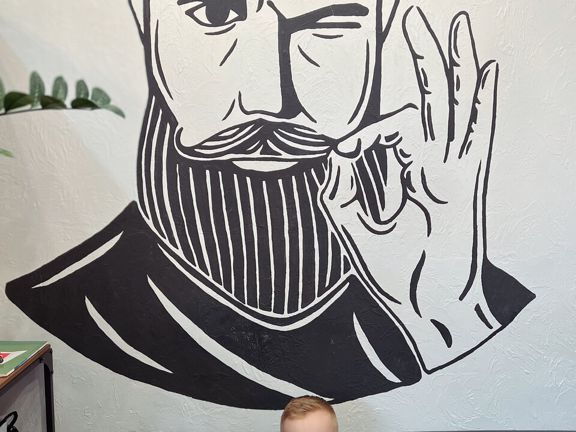 Стричь да брить, интерьер