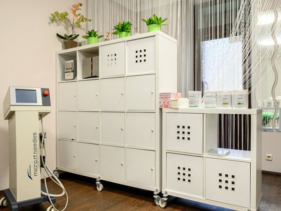 Студия лазерной эпиляции, интерьер