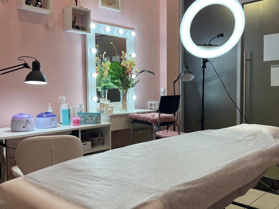 Sugaring room, интерьер