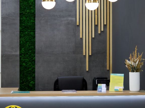 Sunlaser, интерьер
