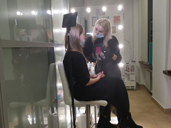 Svet Lashes Studio, интерьер