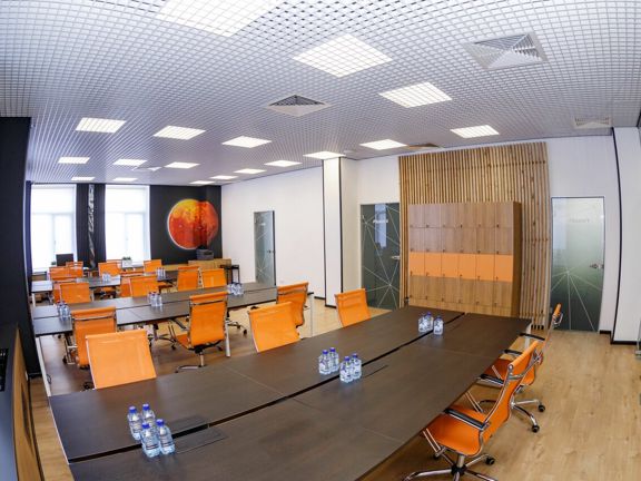 Synergy Space, интерьер