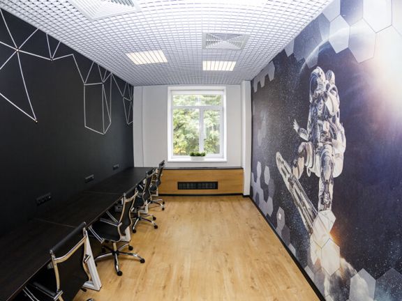 Synergy Space, интерьер