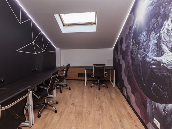 Synergy Space, интерьер