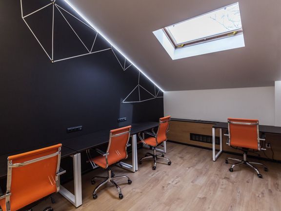 Synergy Space, интерьер