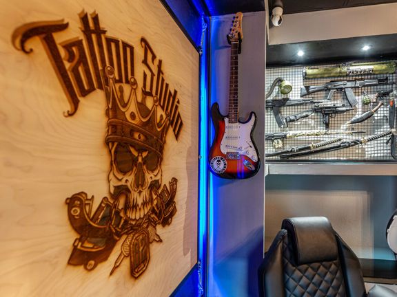 Tattoo 82 Studio, интерьер