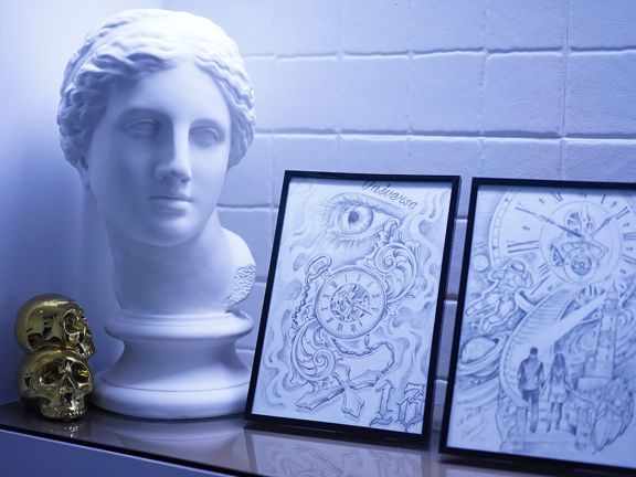Tattoo 82 Studio, интерьер