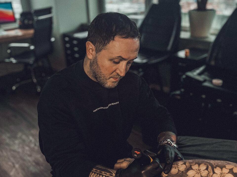 Tattoo Gid, интерьер