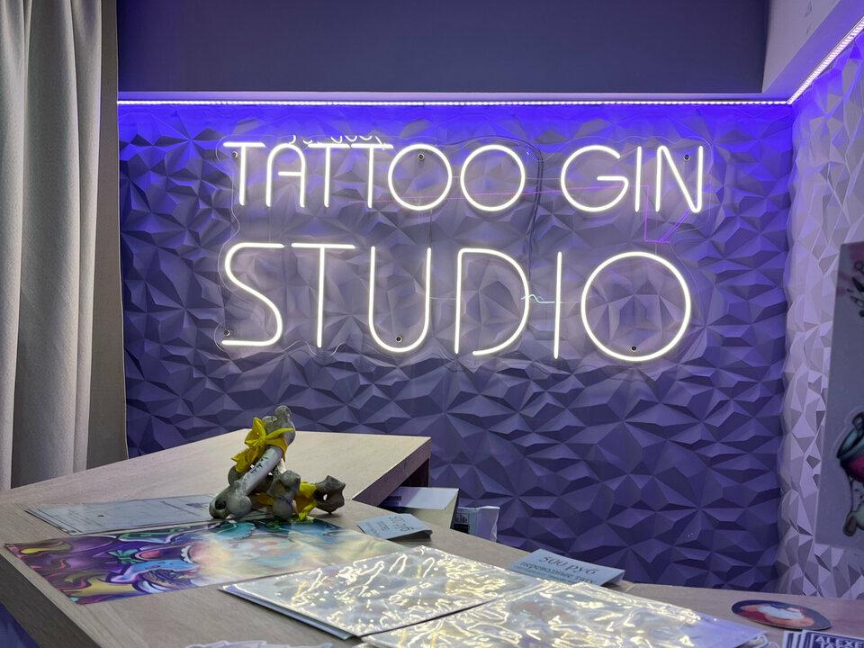 Tattoo Gin Studio, интерьер