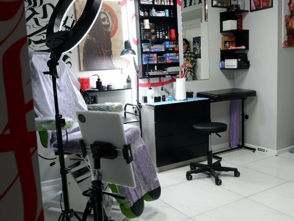 Tattoo Globus, интерьер