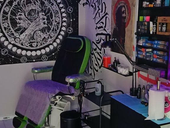 Tattoo Globus, интерьер