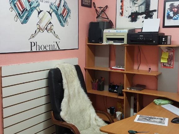 Tattoo Studio, интерьер