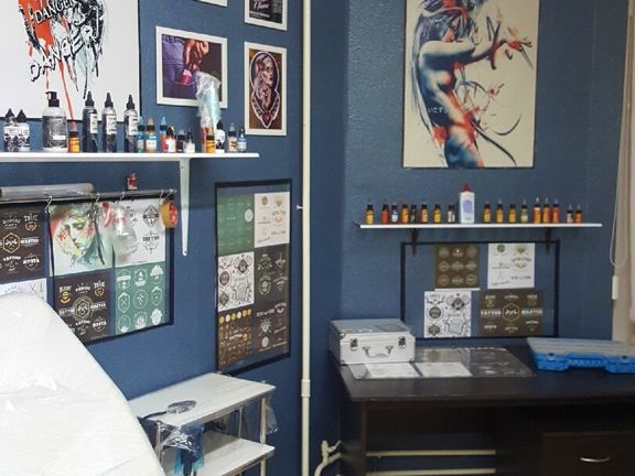 Tattoo Studio, интерьер