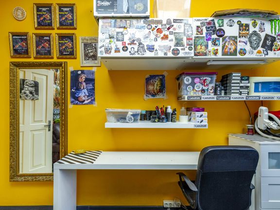 Tattoo Trip, интерьер
