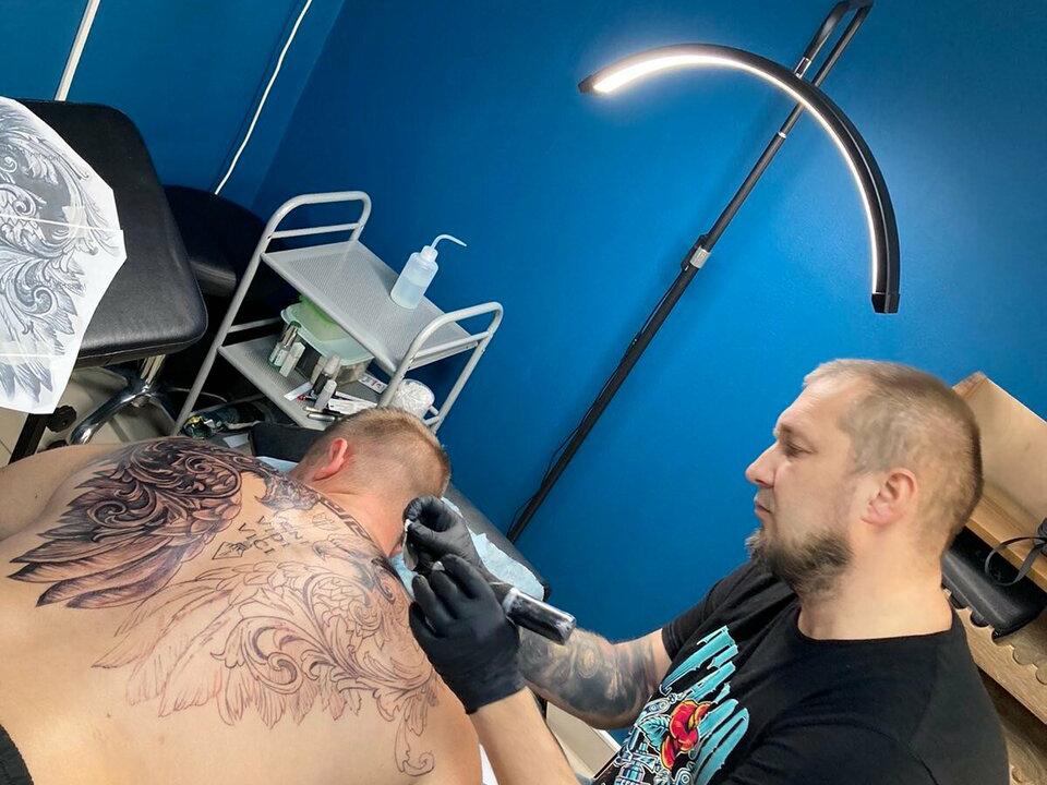 Tattoonika, интерьер