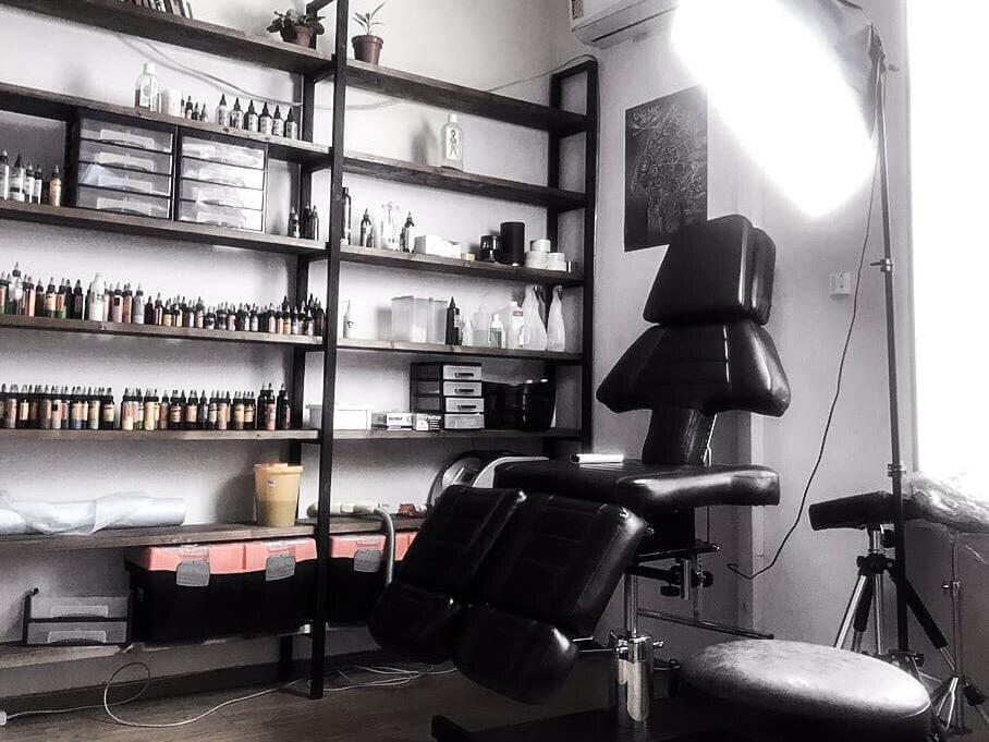 Тату-студия TattooDay в Шатуре, интерьер