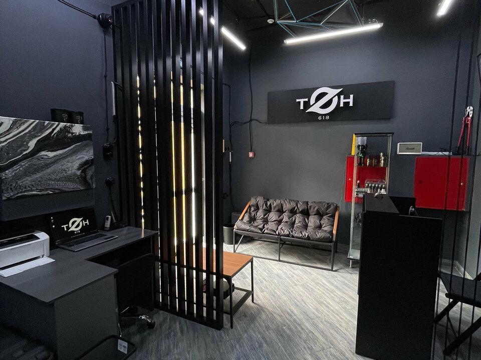 Тату студия Тон 618, интерьер