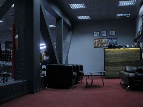 Тату-студия у Бабая, интерьер