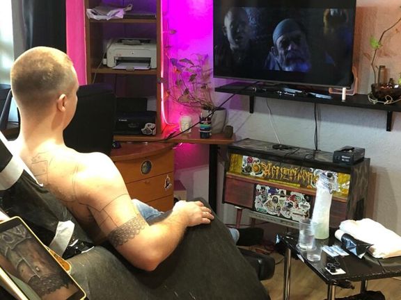 Тату-студия Владимира Зубкова, интерьер