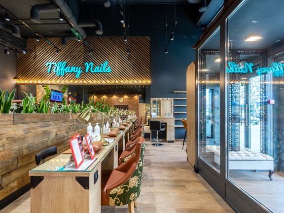 Tiffany Nails, интерьер