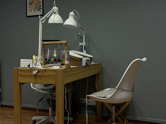 Tluk_nail_bar, интерьер