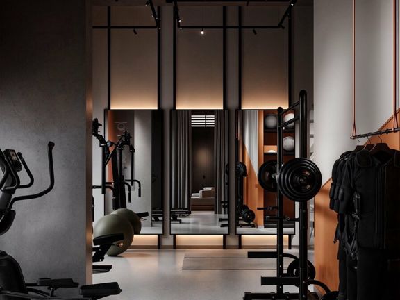 Toniq Fit, интерьер