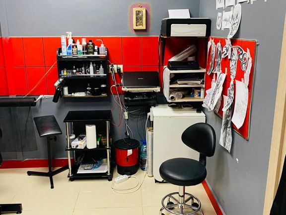 Total Tattoo, интерьер
