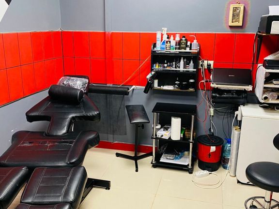 Total Tattoo, интерьер