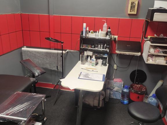 Total Tattoo, интерьер