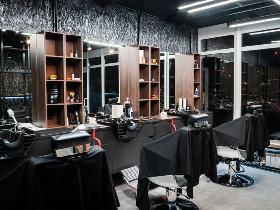 Trim Barbers, интерьер